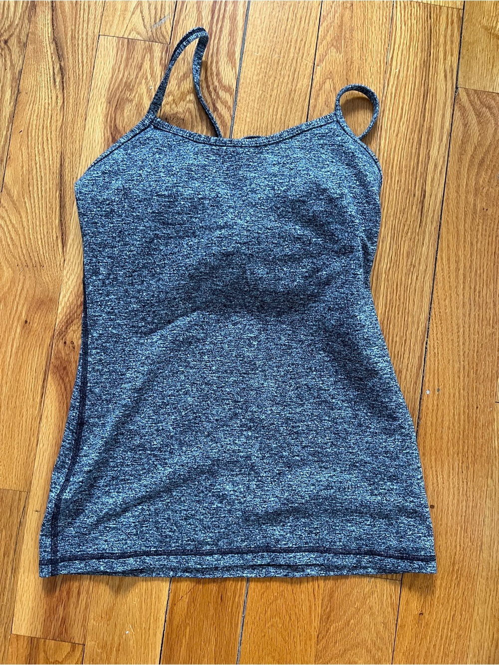 lululemon athletica Heather Gray Spaghetti Strap Camisole
